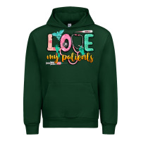 Forest Green love my patients Urban Hoodie - CowGirlArtShop