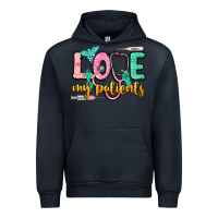 Navy love my patients Urban Hoodie - CowGirlArtShop