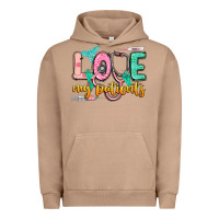 Pigment Burro love my patients Urban Hoodie - CowGirlArtShop