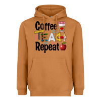 Meerkat coffee teach repeat Heavyweight Hoodie - BarkalooDesign