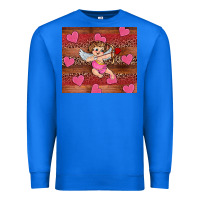 True Royal valentine's day cupid heart Premium Sweatshirt - RanaPortraitStore