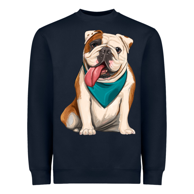 English Bulldog Heavyweight Sweatshirt by Artiststas | Teevron