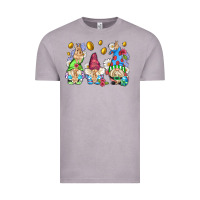 Vintage Zinc easter gnome with eggs Vintage Tee - AdoDesignShop