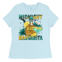 Baby Blue midnight margarita Ladies Tee - Zillion Design Studio