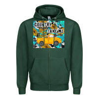 Sports Green country roads take me home Zipper Hoodie - MaliasSmallBusiness