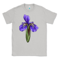 Moon Dust Iris Flower Illustrations Classic Tee - LillyAllenDesigns