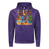 Cloud Purple salty beach Vintage Hoodie - AdoDesignShop