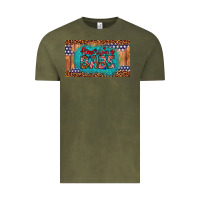Vintage Olive american babe Vintage Tee - Artiststas