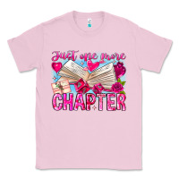 Bubblegum Pink Just One More Chapter Classic Tee - CowhideDigitalArt