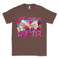 Chestnut Just One More Chapter Classic Tee - CowhideDigitalArt