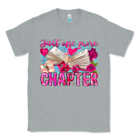 Heather Grey Just One More Chapter Classic Tee - CowhideDigitalArt