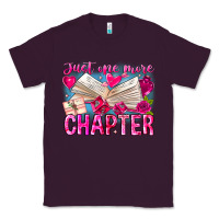 Plum Just One More Chapter Classic Tee - CowhideDigitalArt