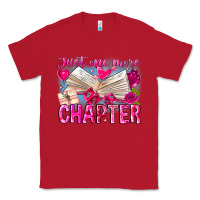Red Just One More Chapter Classic Tee - CowhideDigitalArt