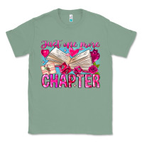 Sage Just One More Chapter Classic Tee - CowhideDigitalArt