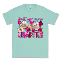 Seafoam Just One More Chapter Classic Tee - CowhideDigitalArt