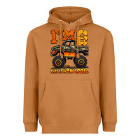 Meerkat i'm six this is how i roll monster truck birthday Heavyweight Hoodie - Jasminsmagicworld
