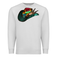 Dove Grey Aztec Sunflower Cowboy Hat Premium Sweatshirt - Bettercallsaul
