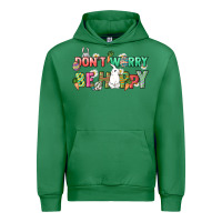 Emerald Don't worry be hoppy Easter Day Urban Hoodie - HowdyJamesFarm