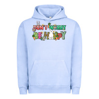 Pigment Grape Ice Don't worry be hoppy Easter Day Urban Hoodie - HowdyJamesFarm