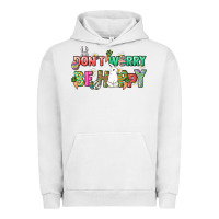 Pigment Lunar Rock Don't worry be hoppy Easter Day Urban Hoodie - HowdyJamesFarm