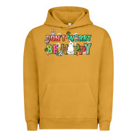 Pigment Peanut Butter Don't worry be hoppy Easter Day Urban Hoodie - HowdyJamesFarm