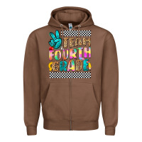 Chestnut team fourth grade Zipper Hoodie - NancyCooperArtShop