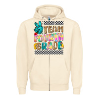 Sandshell team fourth grade Zipper Hoodie - NancyCooperArtShop