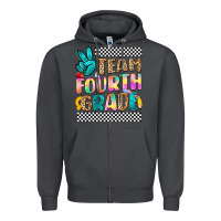 Smoke team fourth grade Zipper Hoodie - NancyCooperArtShop