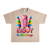 French Oak enjoy the little things Urban Heavy Tee - AdoDesignShop