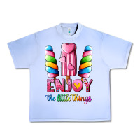 Grape Ice enjoy the little things Urban Heavy Tee - AdoDesignShop