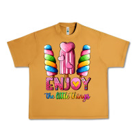 Peanut Butter enjoy the little things Urban Heavy Tee - AdoDesignShop