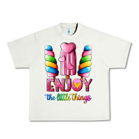 Pistachio enjoy the little things Urban Heavy Tee - AdoDesignShop