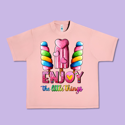 Enjoy The Little Things Urban Heavy Tee Designed By Adodesignshop