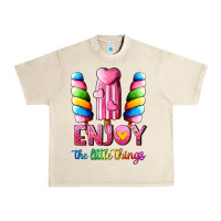 Sandshell enjoy the little things Urban Heavy Tee - AdoDesignShop