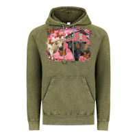 Vintage Olive valentine's day barn and black angus with charolais Vintage Hoodie - RanaPortraitStore