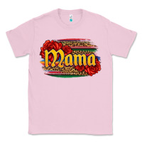 Bubblegum Pink Latina mama with serape and roses Classic Tee - Jasminsmagicworld