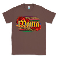 Chestnut Latina mama with serape and roses Classic Tee - Jasminsmagicworld