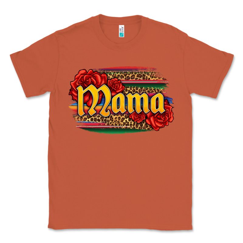 Latina Mama With Serape And Roses Classic Tee by Jasminsmagicworld | Teevron