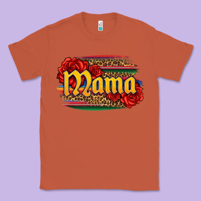 Latina Mama With Serape And Roses Classic Tee Designed By Jasminsmagicworld