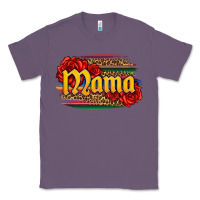 Lavender Latina mama with serape and roses Classic Tee - Jasminsmagicworld
