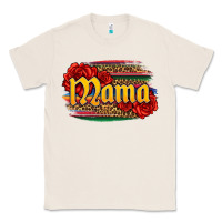 Natural Latina mama with serape and roses Classic Tee - Jasminsmagicworld