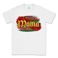 White Latina mama with serape and roses Classic Tee - Jasminsmagicworld