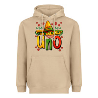 Mushroom uno my first mexican birthday Heavyweight Hoodie - Jasminsmagicworld