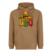 Toasted Coconut uno my first mexican birthday Heavyweight Hoodie - Jasminsmagicworld