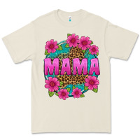 Bone mama leopard background Premium Tee - texasbilliewilder