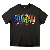 Asphalt human Heavy Core Tee - Zillion Design Studio