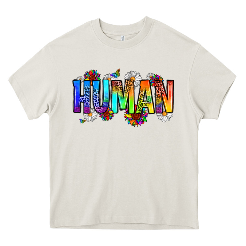 Human Heavy Core Tee by Zillion Design Studio | Teevron