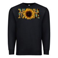 Black Leopard Sunflower Gemstone Mom Premium Sweatshirt - Bettercallsaul