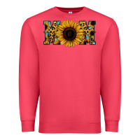 Cardinal Leopard Sunflower Gemstone Mom Premium Sweatshirt - Bettercallsaul