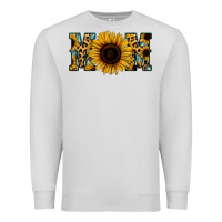 Dove Grey Leopard Sunflower Gemstone Mom Premium Sweatshirt - Bettercallsaul